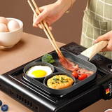 Frigideira Antiaderente 3 em 1 com Divisórias