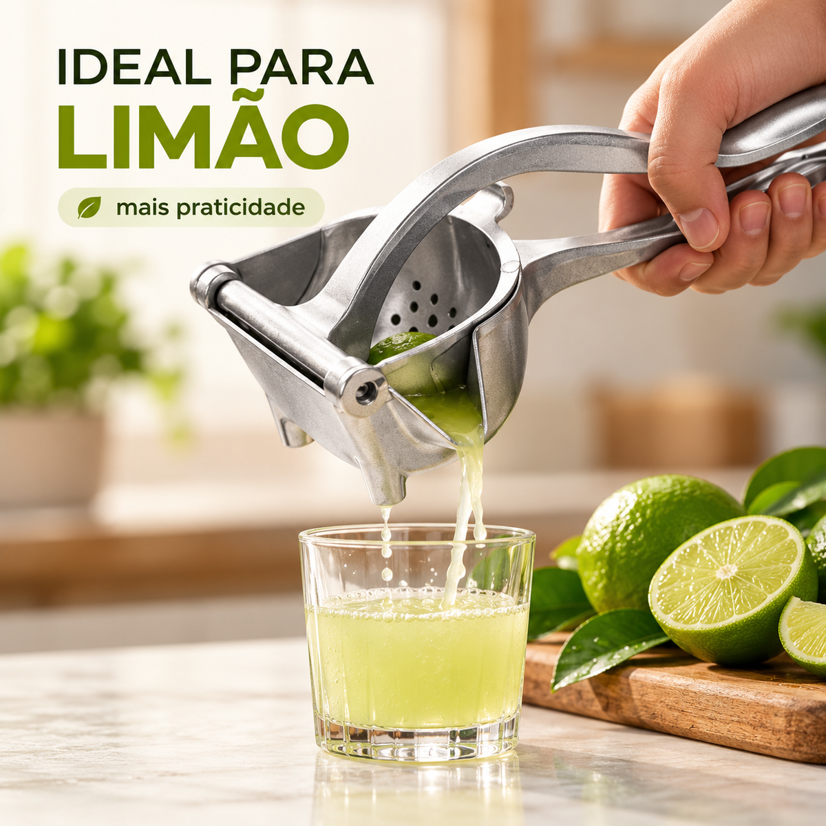PraticJuicer - Espremedor De Frutas Multifuncional Prático e Sem Esforço - Entrega Grátis