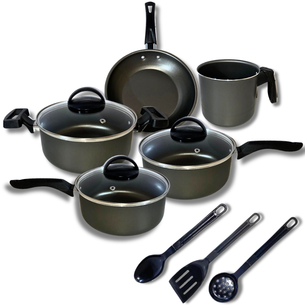 Jogo de Panelas 8 Peças Antiaderente