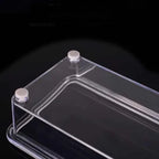 Porta Condimentos Organizador De Tempero Em Acrílico Com Suporte e Colher Inclusos - Entrega Grátis