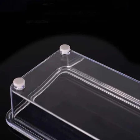 Porta Condimentos Organizador De Tempero Em Acrílico Com Suporte e Colher Inclusos - Entrega Grátis