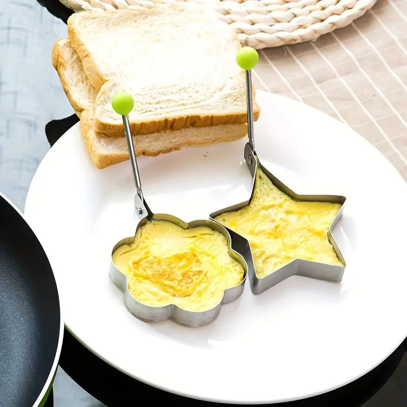 Kit 5 Forminhas - Molde Forma Omeleteira Para Panqueca Ovo Frito e Biscoitos - Entrega Grátis
