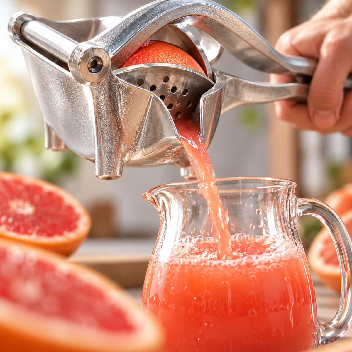 PraticJuicer - Espremedor De Frutas Multifuncional Prático e Sem Esforço - Entrega Grátis