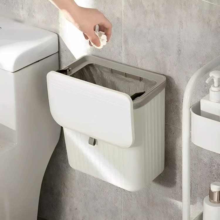 CleanFix - Lixeira Suspensa 9 Litros com Tampa