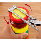 InoxSeal - Abridor de Tampas e Potes Ajustável Prático e Sem Esforço - Entrega Grátis