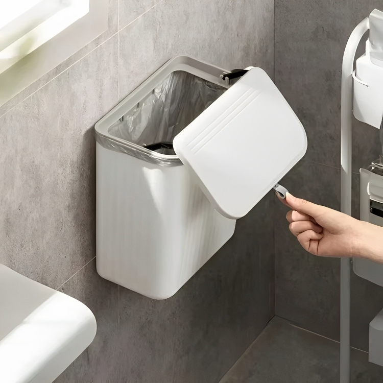 CleanFix - Lixeira Suspensa 9 Litros com Tampa