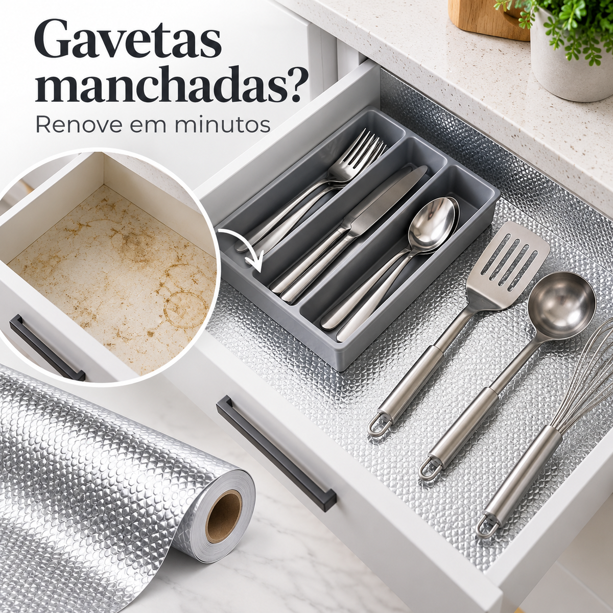 StickClean - Adesivos Impermeáveis à Prova D'água e Óleo Para Cozinha - Entrega Grátis