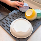 PiaClean - Tapete De Silicone Escorredor Para Pia - Entrega Grátis