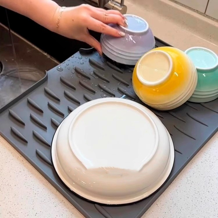 PiaClean - Tapete De Silicone Escorredor Para Pia - Entrega Grátis