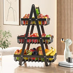 Frutify - Fruteira de Mesa Premium Aramado 2 ou 3 Andar