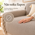 Manta Para Sofá de Luxo Estilo Europeu de Algodão Macio - Entrega Grátis