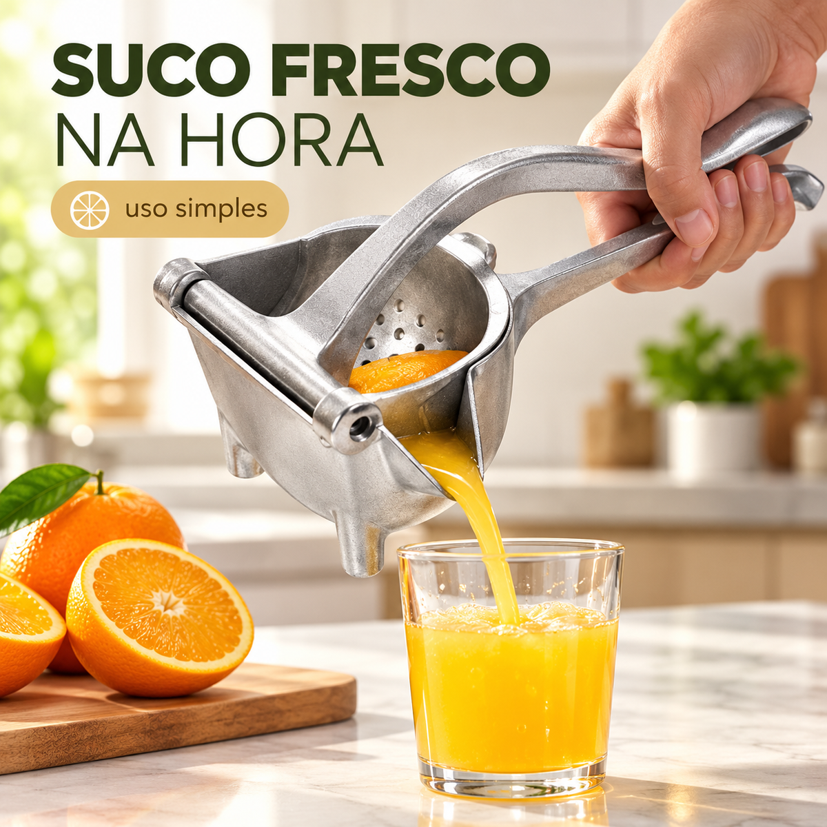 PraticJuicer - Espremedor De Frutas Multifuncional Prático e Sem Esforço - Entrega Grátis