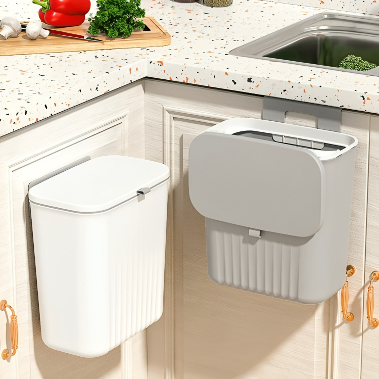 CleanFix - Lixeira Suspensa 9 Litros com Tampa