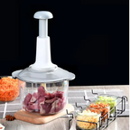 PraticMix - Processador Manual Multifuncional de Alimentos - Entrega Grátis
