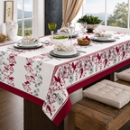 Toalha de Mesa Retrô Europeia Luxuosa e Elegante - Entrega Grátis