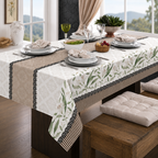 Toalha de Mesa Retrô Europeia Luxuosa e Elegante - Entrega Grátis