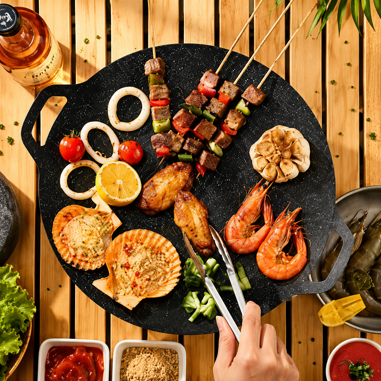 Grilux - Panela Coreana Revestimento Antiaderente Premium  - Entrega Grátis