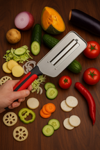 InoxBlade - Fatiador de Legumes Leve e Rápido Sem Esforço - Entrega Grátis