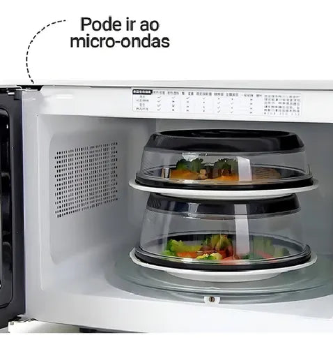 FreshTamp - Tampa Vedadora a Vácuo Protetora de Alimentos - Entrega Grátis