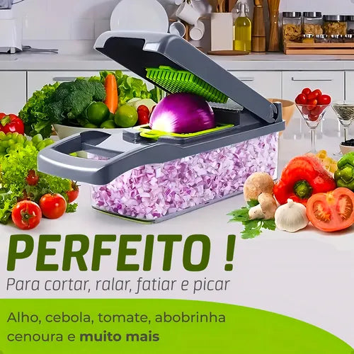 UltraCut - Cortador Multifuncional de Legumes Frutas e Vegetais - Entrega Grátis