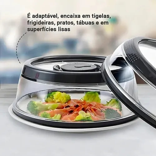 FreshTamp - Tampa Vedadora a Vácuo Protetora de Alimentos - Entrega Grátis