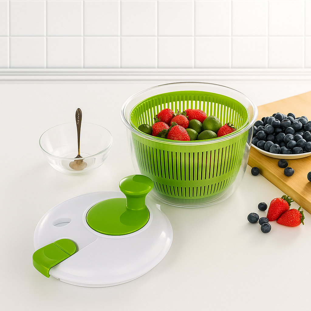 PraticClean - Lavadora e Secadora de Frutas e Hortaliças Manual - Entrega Grátis