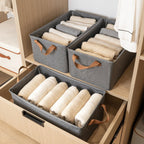 EcoBox - Caixas Organizadoras de Roupas Dobráveis Resistentes e Duráveis - Entrega Grátis