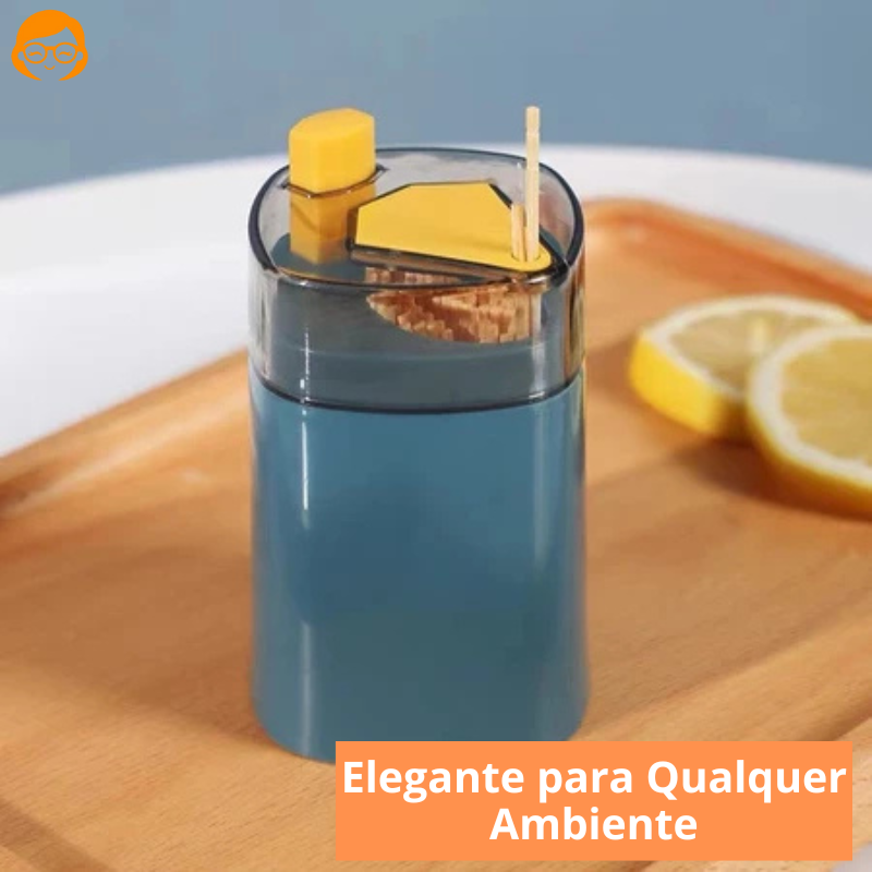 PalitoPop - Dispensador Automático de Palitos de Dente [COMPRE 1 LEVE 2] - Entrega Grátis