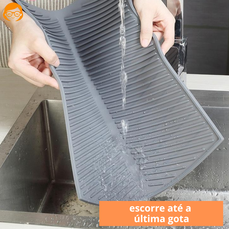 PiaClean - Tapete De Silicone Escorredor Para Pia - Entrega Grátis