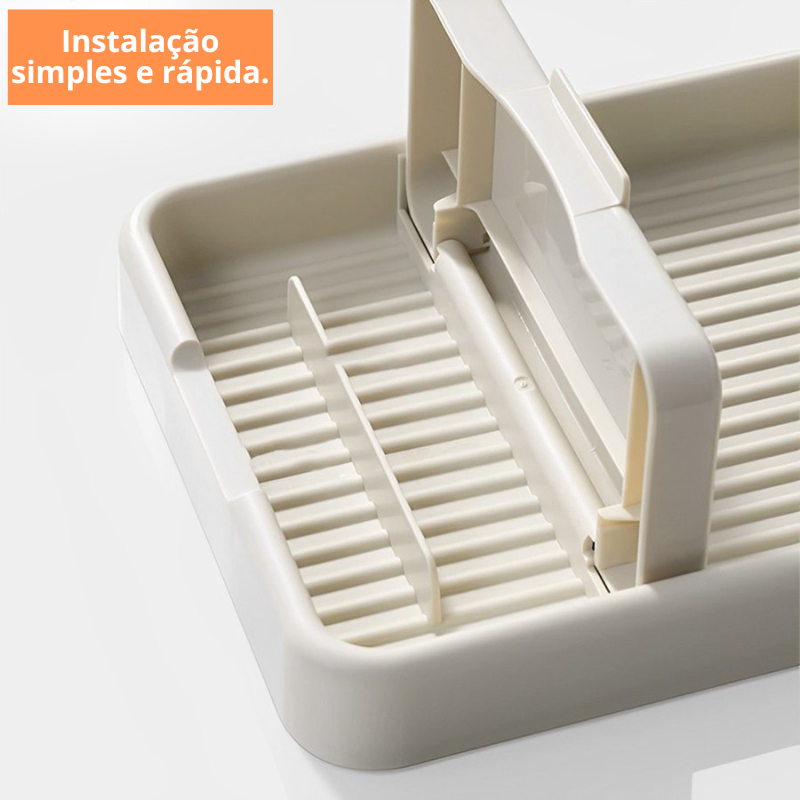 Organix - Suporte Para Tampas De Panelas Talheres - Entrega Grátis