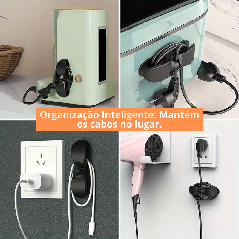 CaboPro - Organizador para Cabo Suporte de Fios - Entrega Grátis