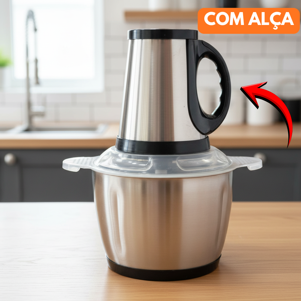 UltraMix – Triture Carnes e Legumes Em 10 Segundos Com Apenas Um Toque - Entrega Grátis