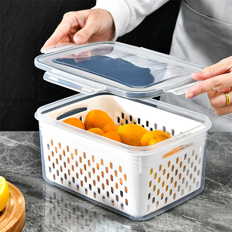 PoteZen - Pote Hermético Organizador de Geladeira - Entrega Grátis