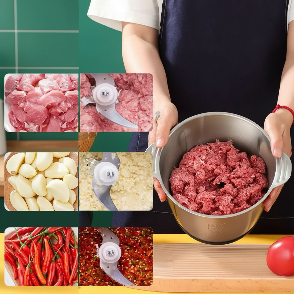 UltraMix – Triture Carnes e Legumes Em 10 Segundos Com Apenas Um Toque - Entrega Grátis