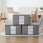 MegaBox - Caixa Organizadora Para Roupas de Cama Anti-Mofo e Poeira - Entrega Grátis