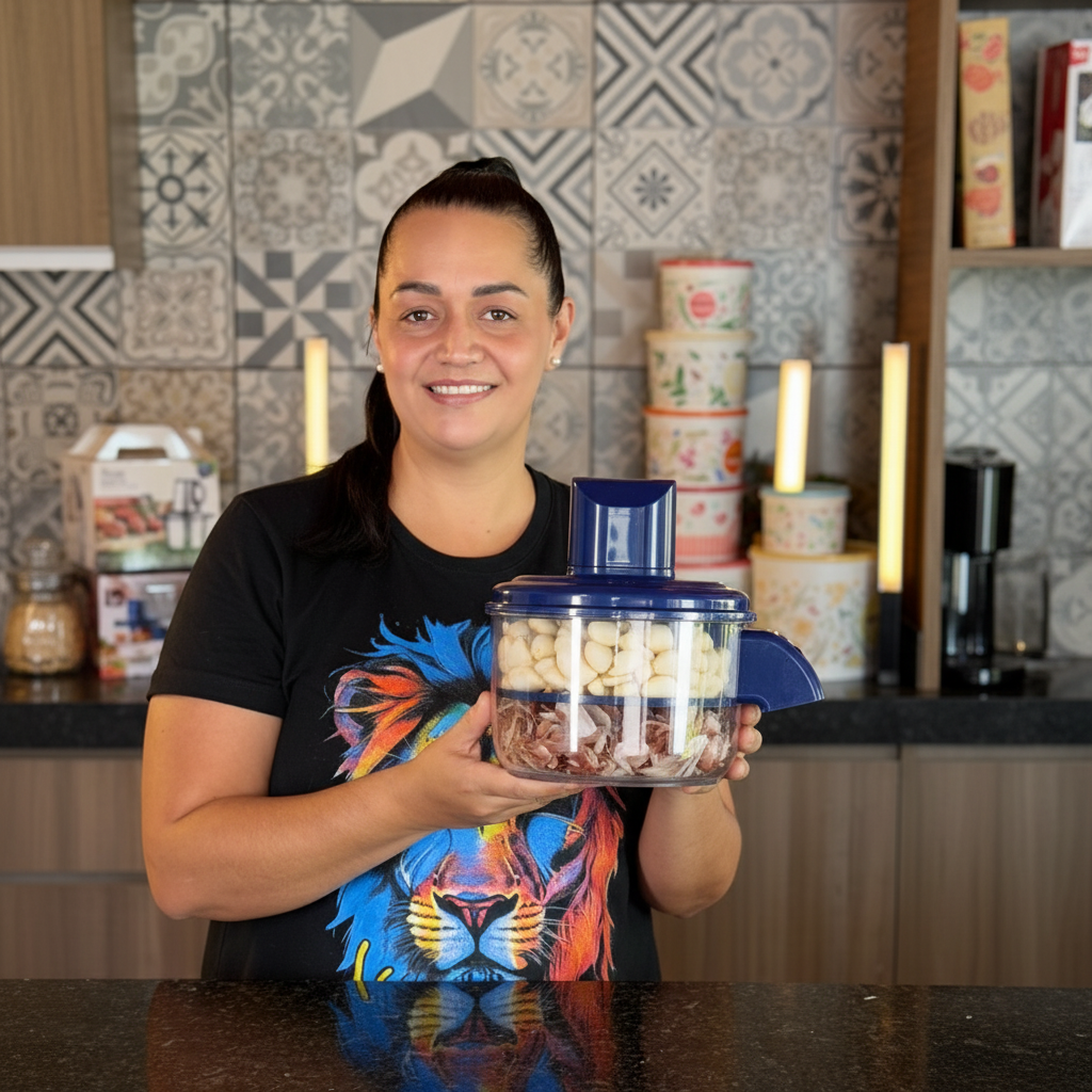 PeelPro - Descasque Alho e Frutas Em Segundos Sem Cheiro nas Mãos e Sem Bagunça - Entrega Grátis