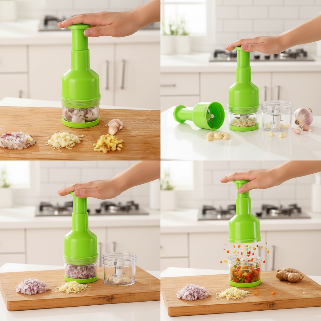 InoxSauce – Espremedor De Alho Manual Rápido e Sem Cheiro nas Mãos + Entrega grátis