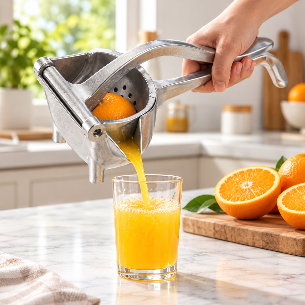 PraticJuicer - Espremedor De Frutas Multifuncional Prático e Sem Esforço - Entrega Grátis