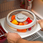 FreshTamp - Tampa Vedadora a Vácuo Protetora de Alimentos - Entrega Grátis