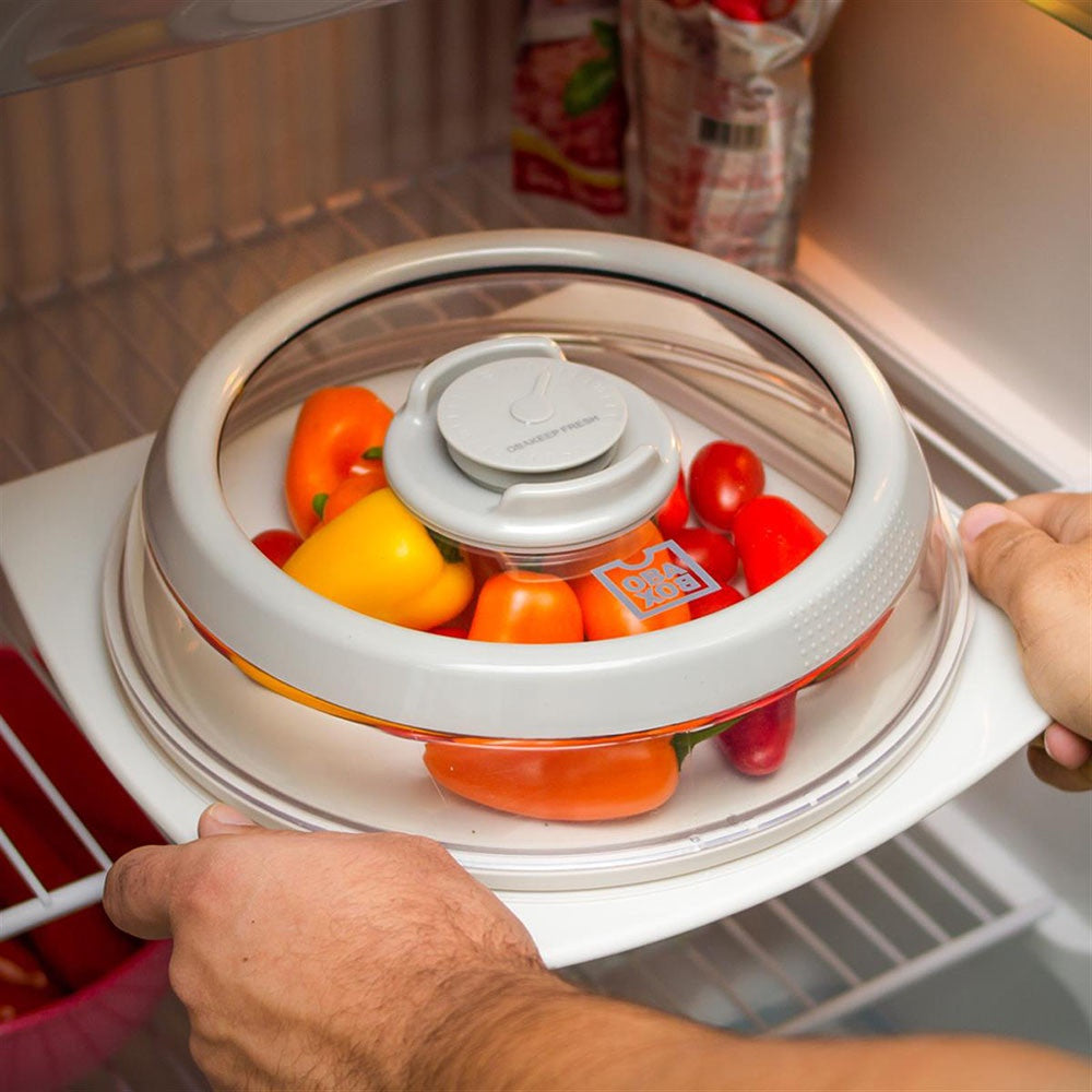 FreshTamp - Tampa Vedadora a Vácuo Protetora de Alimentos - Entrega Grátis