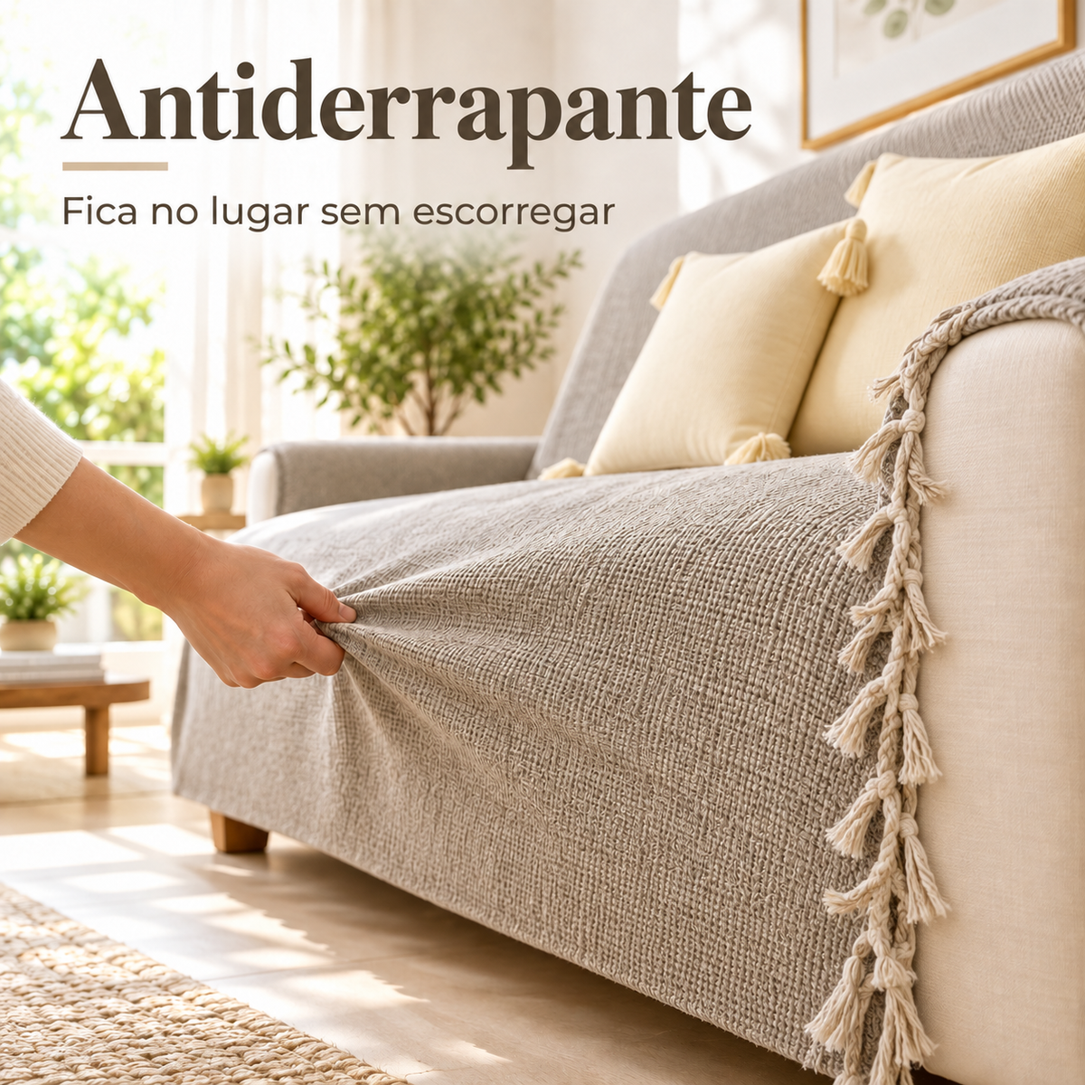 Manta Para Sofá de Luxo Estilo Europeu de Algodão Macio - Entrega Grátis