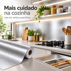 StickClean - Adesivos Impermeáveis à Prova D'água e Óleo Para Cozinha - Entrega Grátis