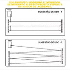 FlexLine - Varal de Parede Super Resistente Com 30 Metros e Corda Recolhível - Entrega Grátis