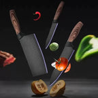 Conjunto De Facas Inox 6 Peças Antiaderente Para Cozinha