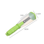 PraticChef - Descascador de Legumes e Frutas com Reservatório Integrado - Entrega Grátis