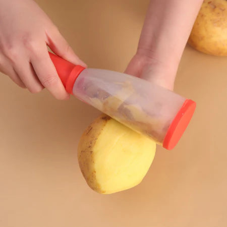 PraticChef - Descascador de Legumes e Frutas com Reservatório Integrado - Entrega Grátis