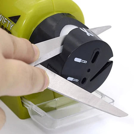 PowerSharp - Amolador e Afiador de Facas Tesouras e Lâminas a Pilha - Entrega Grátis