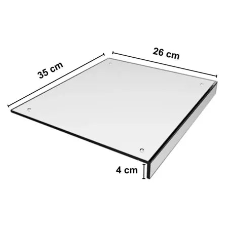FlexCut - Tábua de Acrílico Para Corte Com Encaixe na Pia - Entrega Grátis