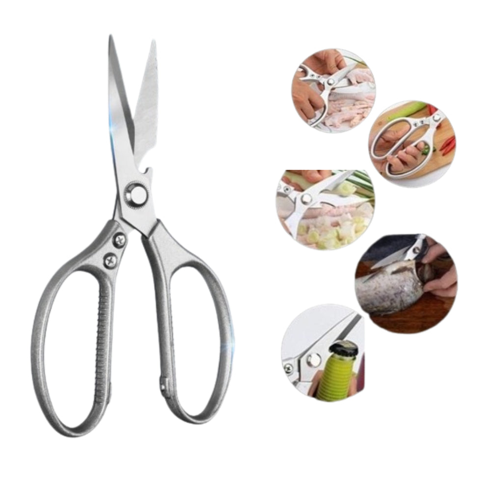 VersaCut - Tesoura Reforçada de Cozinha Multiuso - Entrega Grátis