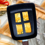 Panela frigideira Japonesa Antiaderente quadrada para Omelete